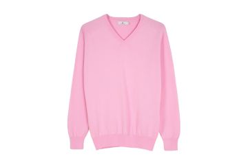 Cross FS25 Da Pullover Gina V-Neck Rosa S