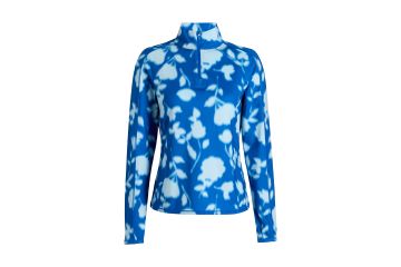 G/FORE FS25 Da Midlayer Blur Floral Tech Blau/Hellblau M