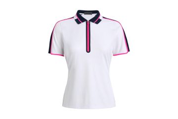G/FORE Contrast Panel Poloshirt