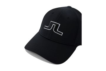 J.Lindeberg Hr Cap Angus-Schwarz-Verstellbar