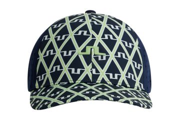 J.Lindeberg Hr Cap Vince Navy/Hellgrün S/M