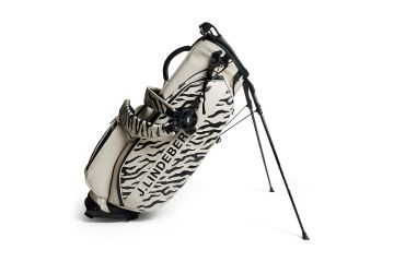 J.Lindeberg Standbag Play Tiger Print Creme/Schwarz