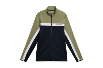 J.Lindeberg FS24 Hr Midlayer Jacke Jarvis Oliv/Navy S