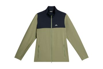 J.Lindeberg FS24 Hr Midlayer Jacke Banks Oliv/Navy M