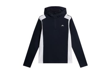 J.Lindeberg HW24 Hr Midlayer Jacke Lukas Navy/Weiß M