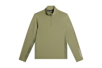 J.Lindeberg FS25 Hr Midlayer Tour Tech Oliv S