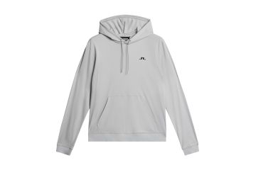 J.Lindeberg FS25 Hr Hoodie Roland Hellgrau M