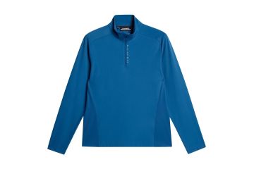 J.Lindeberg FS25 Hr Midlayer Mathias Zip Blau S