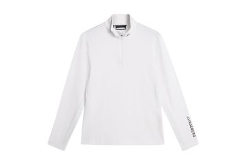 J.Lindeberg HW25 Hr Midlayer Tour Tech Weiß S