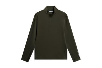J.Lindeberg HW25 Hr Midlayer Tour Tech Oliv M