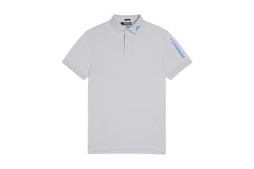 J.Lindeberg FS23 Hr Polo Tour Tech Hellgrau XS