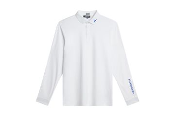 J.Lindeberg HW23 Hr Polo LA Tour Tech Weiß S
