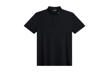 J.Lindeberg FS24 Hr Polo KV Regular Fit Schwarz S