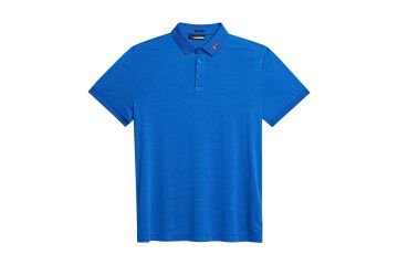 J.Lindeberg FS24 Hr Polo KV Regular Fit Royalblau S