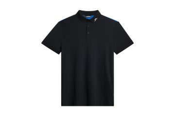 J.Lindeberg FS24 Hr Polo Jeff Schwarz/Blau S