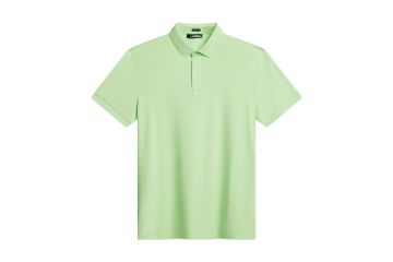 J.Lindeberg FS24 Hr Polo Tour Tech Slim Fit Hellgrün S