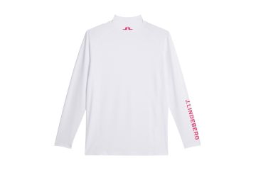 J.Lindeberg HW24 Hr Mock Aello Soft Compression Weiß M
