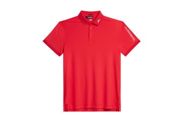 J.Lindeberg FS24 Hr Polo Tour Tech Rot XXL