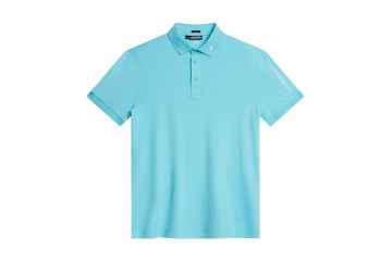 J.Lindeberg FS24 Hr Polo Tour Tech Hellblau S
