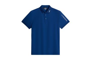J.Lindeberg FS25 Hr Polo Tour Tech Slim Fit Blau M