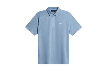 J.Lindeberg FS25 Hr Polo Wilhelm Hellblau L