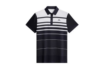 J.Lindeberg FS25 Hr Polo Olof Navy/Weiß S