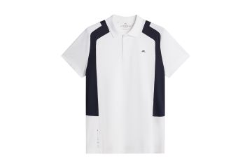 J.Lindeberg FS25 Hr Polo Legacy Weiß M