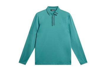 J.Lindeberg HW24 Hr Polo LA Viktor Türkis M