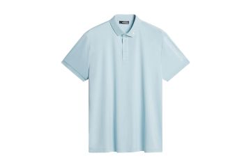 J.Lindeberg FS25 Hr Polo Tour Tech Eisblau S