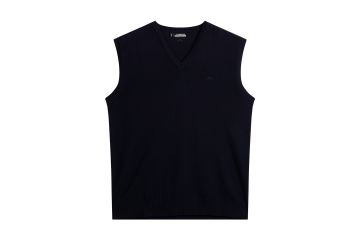 J.Lindeberg FS24 Hr Pullunder Liam Tour Merino Navy S