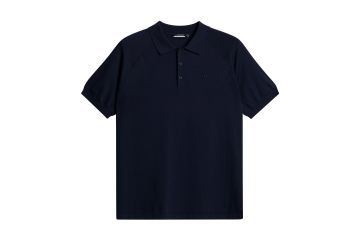 J.Lindeberg HW24 Hr Polo Martin Knit Navy XL