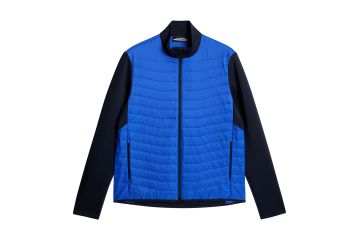 J.Lindeberg HW24 Hr Jacke Holden Quilt Hybrid Blau/Schwarz M
