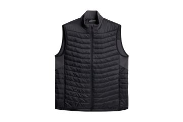 J.Lindeberg HW24 Hr Weste Holden Quilt Hybrid Grau L