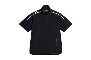 J.Lindeberg FS25 Hr Rainshirt Arvid Schwarz M