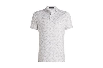 G/FORE FS25 Hr Polo Mapped Icon Camo Weiß M