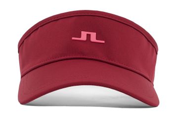 J.Lindeberg Visor Yada-Damen-Rot-Verstellbar