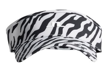 J.Lindeberg Da Visor Yada Printed Schwarz/Weiß Verstellbar