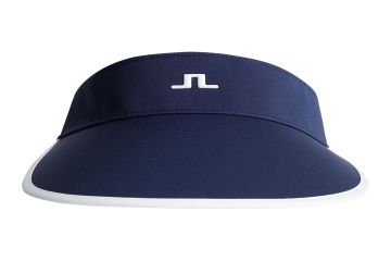 J.Lindeberg Da Visor Alba Big Navy/Weiß Verstellbar