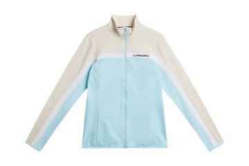 J.Lindeberg FS24 Da Midlayer Jacke Janice Beige/Hellblau XS