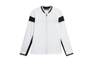 J.Lindeberg HW23 Da Midlayer Jacke Helene Weiß XS