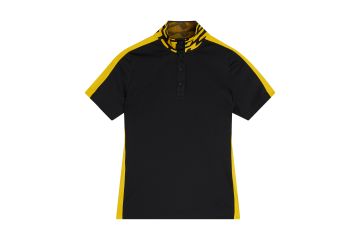J.Lindeberg HW22 Da Polo Pip Schwarz/Gelb S