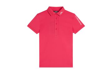 J.Lindeberg FS23 Da Polo Tour Tech Pink S