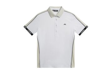 J.Lindeberg FS24 Da Polo Demi Weiß/Beige XS