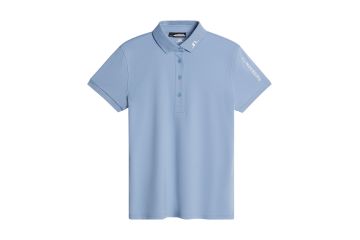 J.Lindeberg FS25 Da Polo Tour Tech Hellblau S