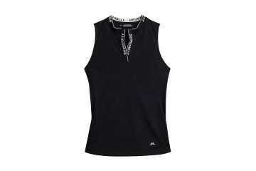 J.Lindeberg FS25 Da Polo oA Leya Schwarz XS