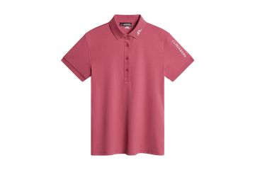 J.Lindeberg FS25 Da Polo Tour Tech Beere XS