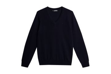J.Lindeberg FS25 Da Pullover Amaya Knitted Navy S