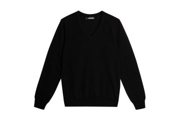 J.Lindeberg FS25 Da Pullover Amaya Knitted Schwarz S