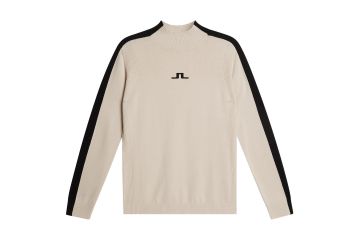 J.Lindeberg HW25 Da Pullover Adeline Creme/Schwarz M