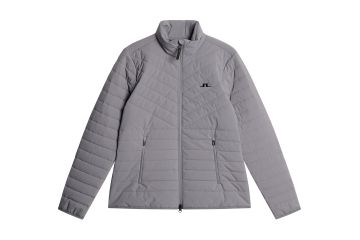 J.Lindeberg HW24 Da Jacke Marble Quilted Grau XS